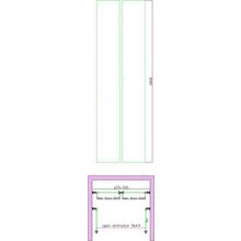 Душевая дверь в нишу BELBAGNO SELA-B-2 SELA-B-2-120-Ch-Cr