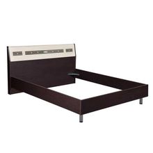 Кровать 95.01 (спальное место 1600*2000 мм), Венге Беленый дуб