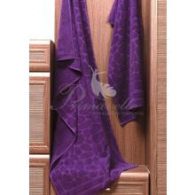 Махровое фиолетовое полотенце Piera 50х90 см Primavelle 30410
