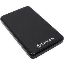 Накопитель  TRANSCEND StoreJet 25A3  TS1TSJ25A3K  USB3.0 Portable 2.5"  HDD  1Tb  EXT (RTL)