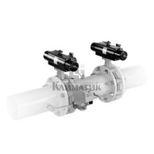 255807 Клапан газовый двойной пневматический DUNGS HF Bloc-5150-VPS 230 VAC