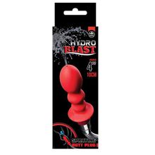 NMC Красная фигурная насадка для душа HYDROBLAST 4INCH BUTTPLUG SHAPE DOUCHE (красный)