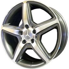 Replica Mercedes (MR65)  8.5x18 5x112 D66.6 ET43 серебристый