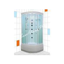 Душевая кабина LEADER D 902 M white FM