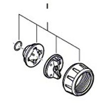 Bosch Комплект сопла для PFS 105 E (1609203W59 , 1.609.203.W59)