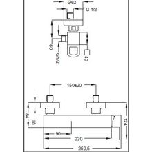 Смеситель для душа CEZARES LEVICO-DM LEVICO-DM-01-Cr