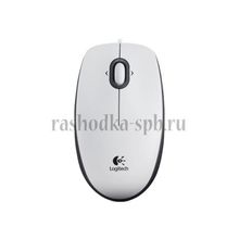 Mouse Logitech USB Optical M100 910-001605 White