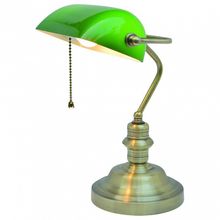 Arte Lamp Настольная лампа офисная Arte Lamp Banker A2492LT-1AB ID - 415403