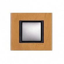 Рамка 1 пост UNICA CLASS, кожа светлая |  код. MGU68.002.7P1 |  Schneider Electric