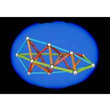 Конструктор GEOMAG 353 Confetti 88 деталей