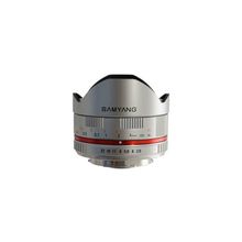 Объектив Samyang Samsung NX 8 mm F 2.8 Fisheye UMC Silver