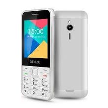 Мобильный телефон GINZZU M108 Dual White, белый