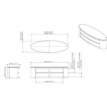 Тумба для ТВ AVF FS1400BUCO (Buckingham)