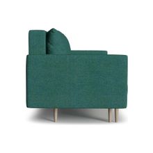 Смарт Диван прямой Mille 06 3-х местный с подлокотниками еврокнижка