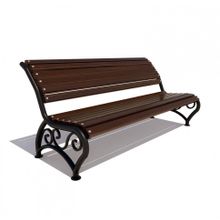 Скамейка садовая «БРЯНСК» (2,5м)