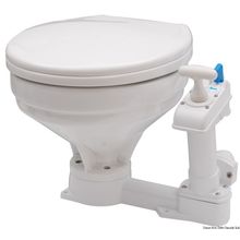 Osculati Manual toilet unit big plastic seat, 50.206.25