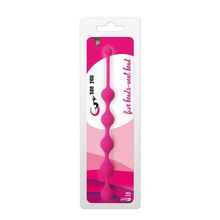 Dream Toys Розовая анальная цепочка SEE YOU FIVE BEADS ANAL - 28,1 см. (розовый)