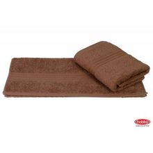 Махровое полотенце 70x140 "RAINBOW", коричневый, 100% Хлопок