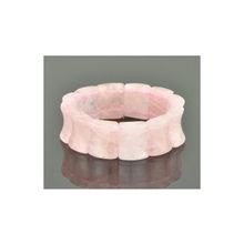 Бусики-Колечки Браслет Розовый кварц "Клара" арт.бП1267