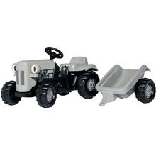Rolly Toys 014941 Педальный трактор с прицепом rollyKid Little Grey Fergie - серый