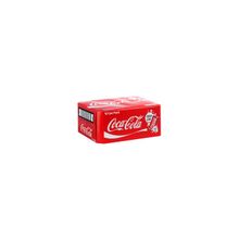 Кока-Кола   Coca-cola  мультипак 2х12 импорт ж б 0,15 л. (24 бан)
