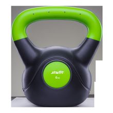 STARFIT Гиря пластиковая DB-501, 6 кг