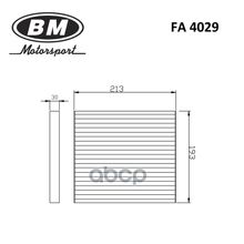 Фильтр Салона BM-Motorsport арт. FA4029