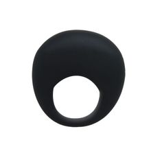 Baile Черное вибрирующее эрекционное кольцо Trap (черный)