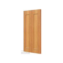 Межкомнатная складная дверь С-22(г) (Цвет: Миланский орех, Размер: 800 х 2000 мм., Комплектность: + коробка, наличники и механизм)