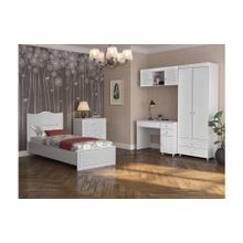 Система Мебели Детская Монако-6 белое дерево