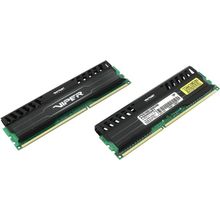 Модуль памяти  Patriot Viper   PV316G160C0K   DDR3 DIMM 16Gb KIT 2*8Gb   PC3-12800   CL10