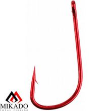 Крючки Mikado SENSUAL - SODE W RING № 14 RED (с ушком) ( 10 шт.)