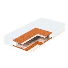 BAMBOLA Матрас в кроватку MOLLE PREMIUM 12 119*59*12, Трикотаж