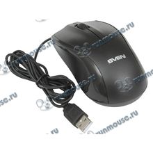 Оптическая мышь Sven "RX-150", 2кн.+скр., черный (PS 2, USB) (ret) [133143]