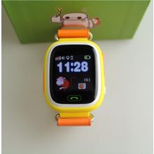 Современные Smart Baby Watch G72 - умные детские часы с GPS, оранжевые