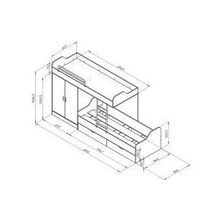 Формула мебели Дельта-18.04.01 Детская двухъярусная кровать