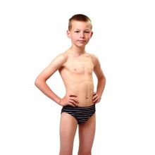 Emdi в полоску темно-синие