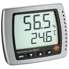 Testo Гигрометр Testo 608-Н1 для измерения влажности в диапазоне +10…+95% ОВ при температуре -20…+50oС, с расчетом точки росы