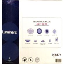 Столовый сервиз PLENITUDE BLUE 46 предметов 6 персон 6 перс. ОАЭ N4871