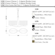 Подвесной светильник Mantra Eve 1130