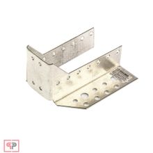 СИБРТЕХ Опора бруса раскрытая, 2 мм, OBR R-50 х 140 х 76 мм, цинк Россия Сибртех