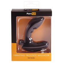 Pornhub Чёрный вибромассажёр простаты Vibrating Prostate Massage (черный)