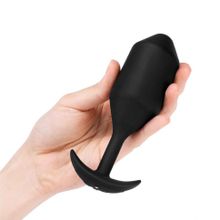 Черная вибропробка для ношения Vibrating Snug Plug 5 - 16,5 см. (246905)