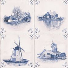 Плитка настенная Mainzu Estil Antic Delft 150х150