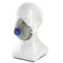 Полумаска фильтрующая формованная,модель "Исток",с угольным слоем,с клапаном выдоха FFP1 NR