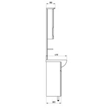 ASB-Mebel Мебель для ванной Алекса 80 L