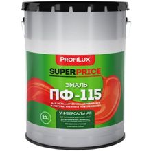 Профилюкс ПФ 115 Superprice 20 кг белая матовая