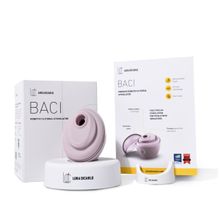 Lora DiCarlo Нежно-розовый вакуумный стимулятор Baci Premium Robotic Clitoral Massager (нежно-розовый)