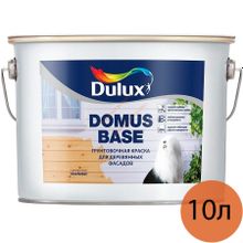DULUX Domus Base грунт для деревянных фасадов (10л)   DULUX Domus Base краска грунтовочная для деревянных фасадов (10л)