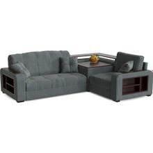 Смарт Диван угловой Сансет Серый аккордеон